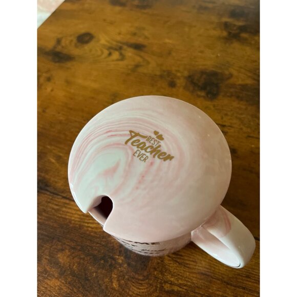 Beautiful Teacher Appreciation Educator  Mug & Gold Flower Spoon Gift Set - Picture 8 of 16